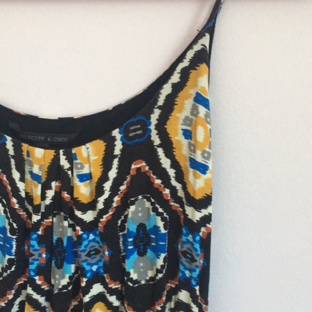 FELICITY AND COCO MULTI-COLORED MAXI DRESS